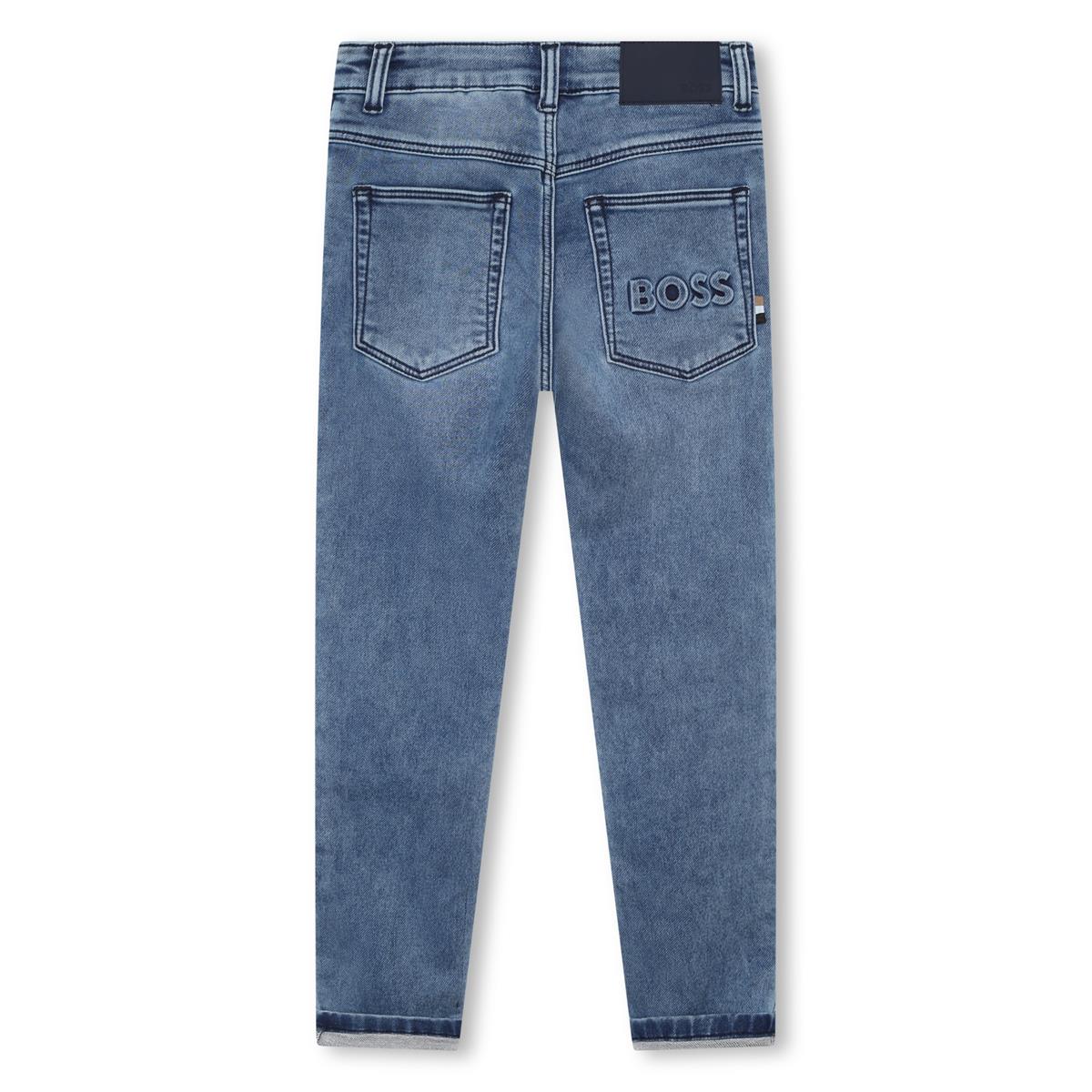 Boys Blue Denim Trousers