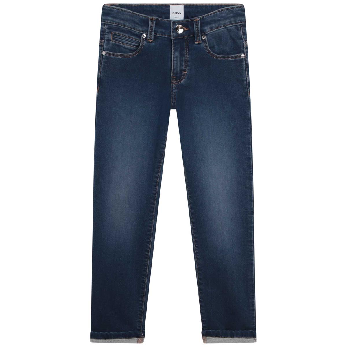 Boys Blue Denim Trousers