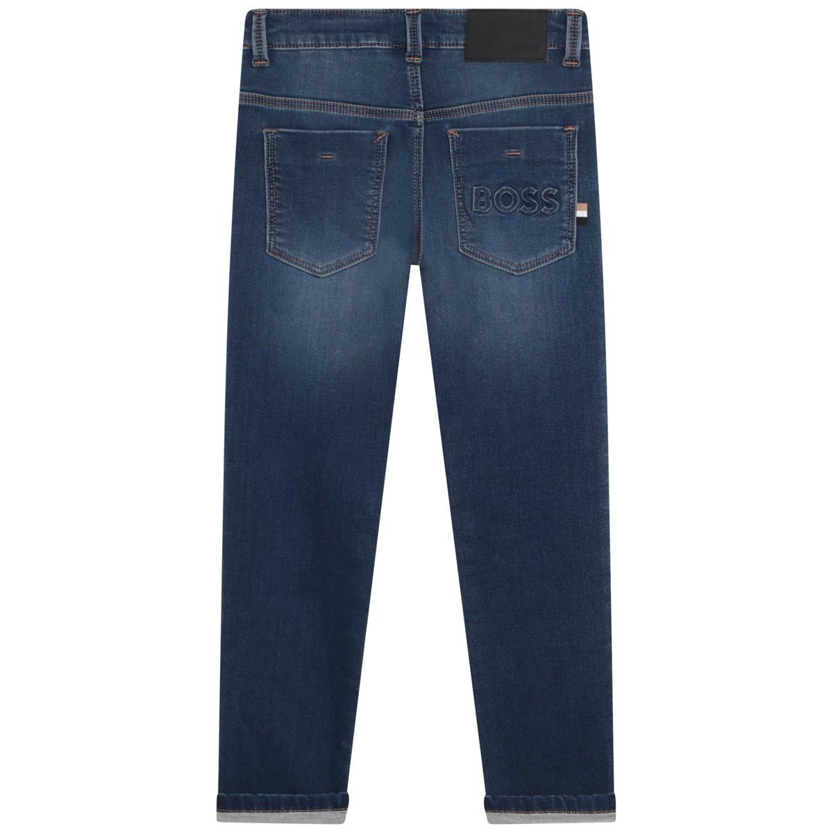 Boys Blue Denim Trousers