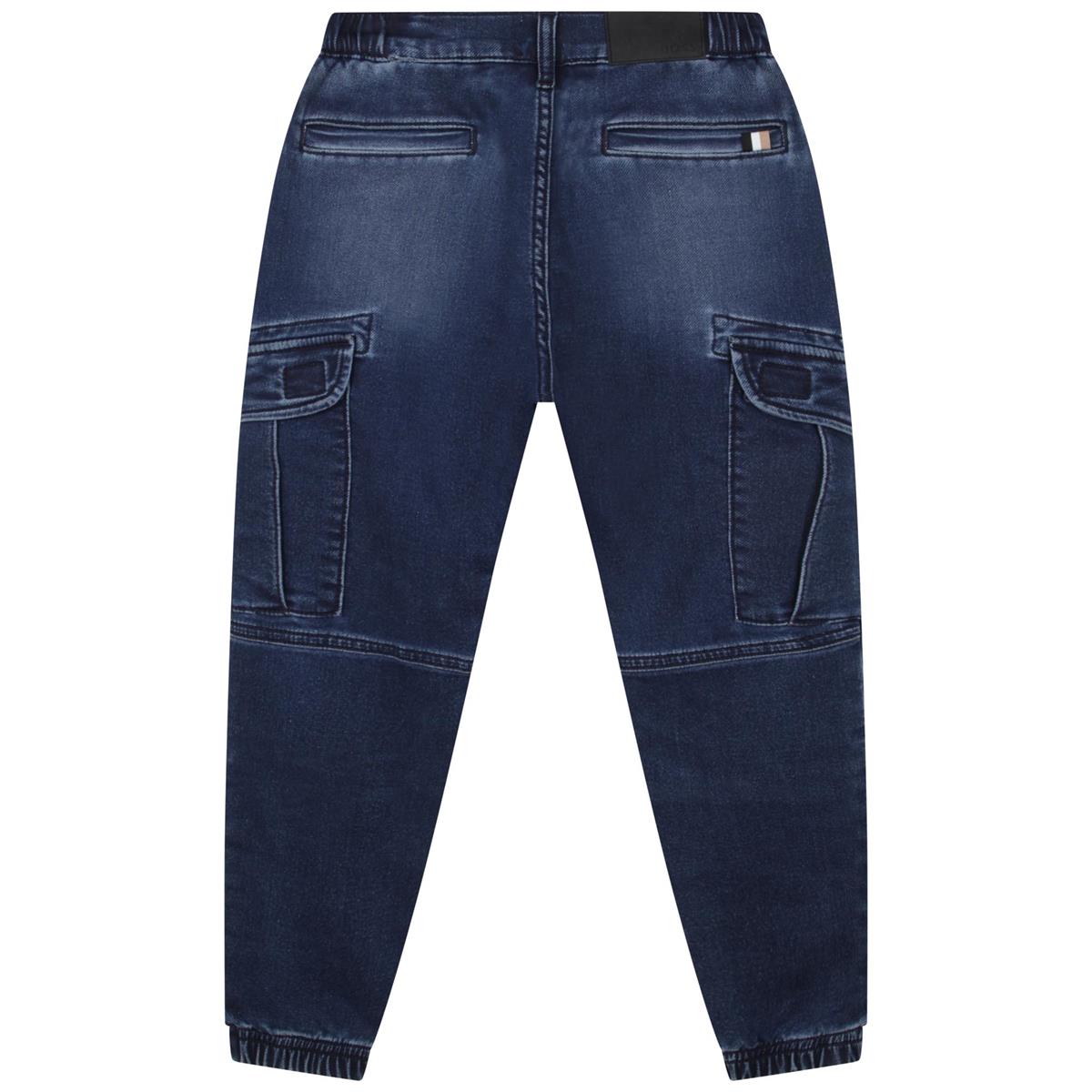 Boys Blue Denim Trousers