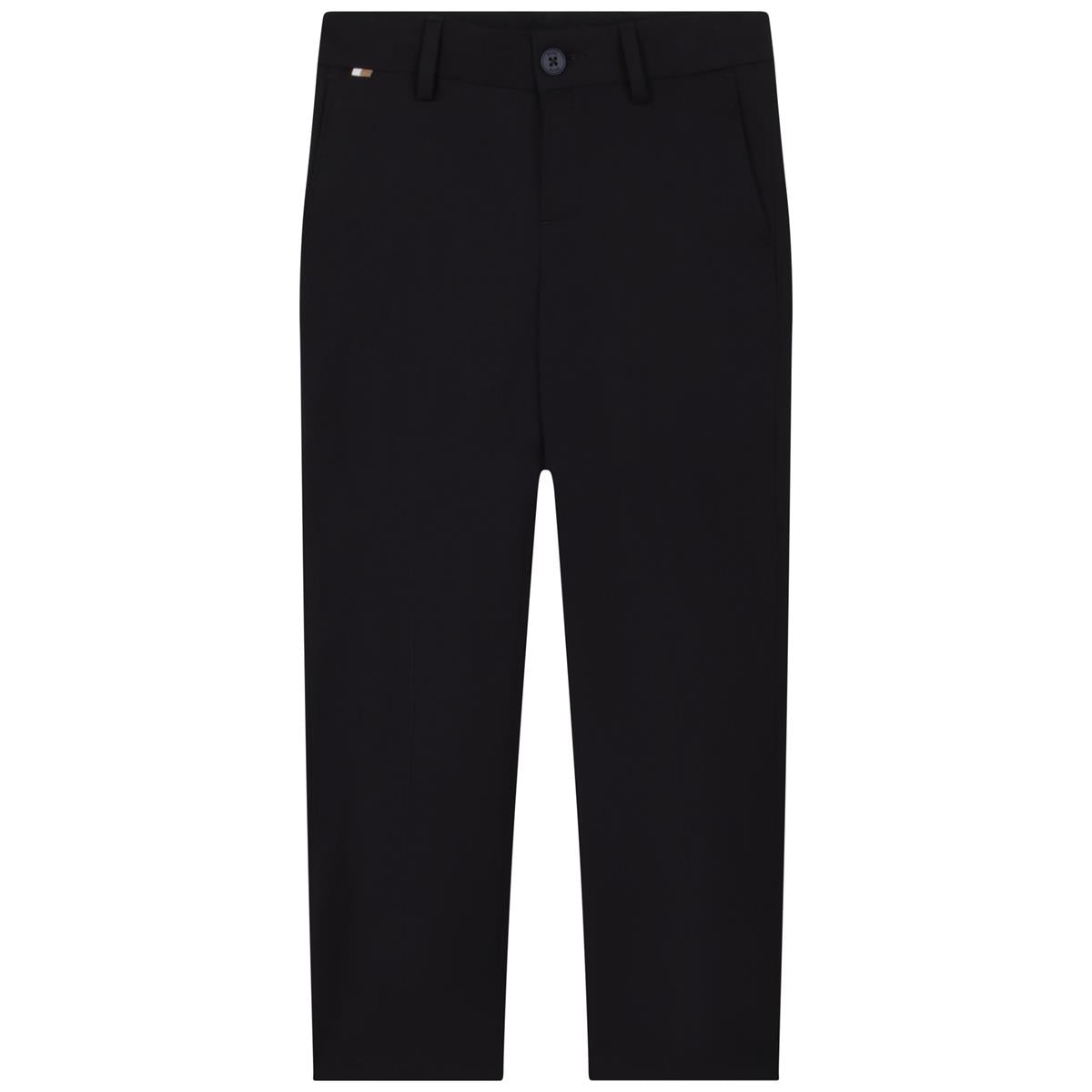 Boys Navy Trousers