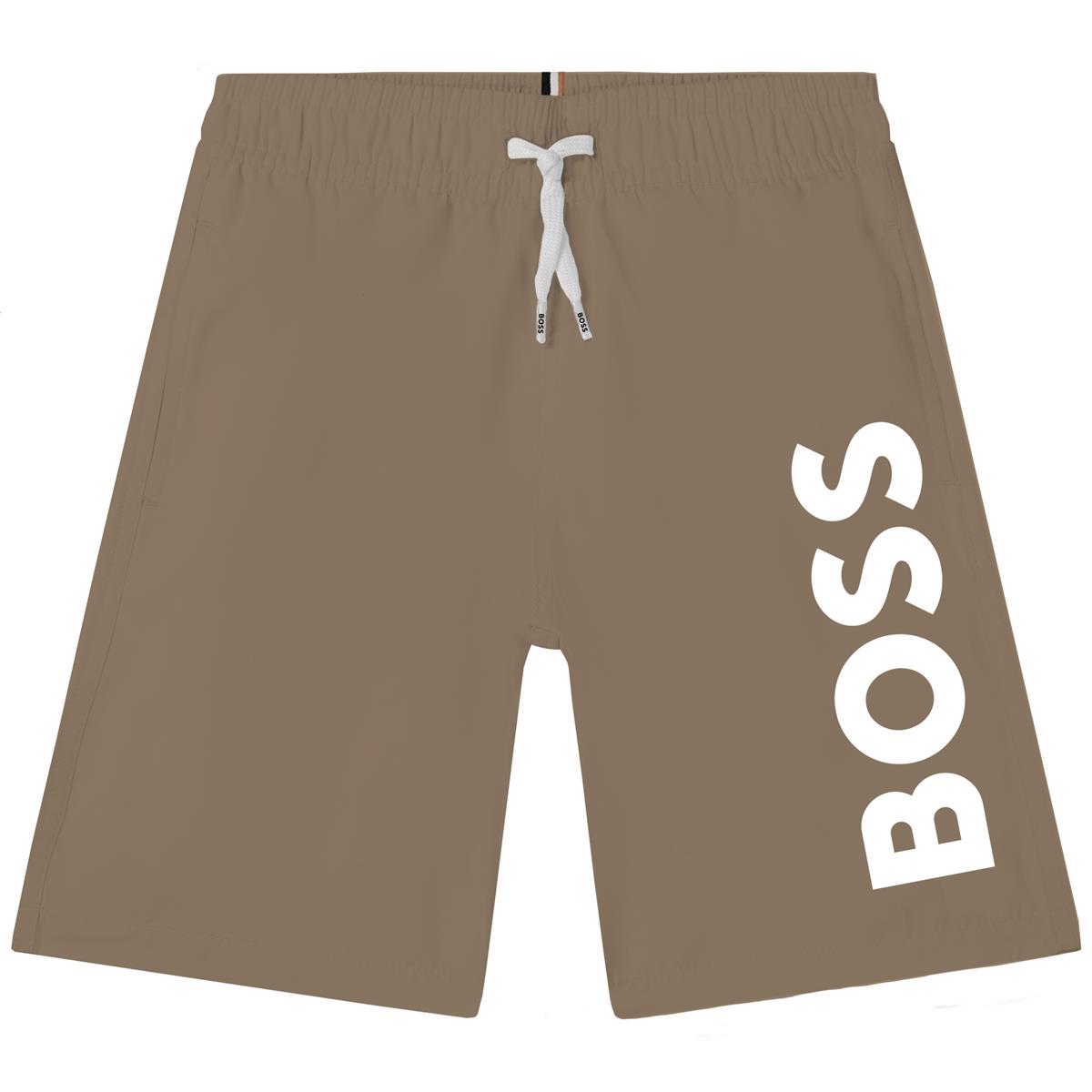 Boys Camel Swim Shorts