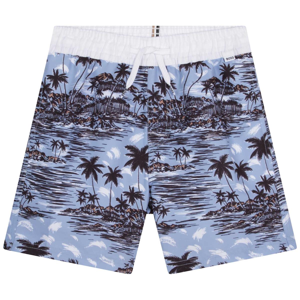 Boys Blue Swim Shorts