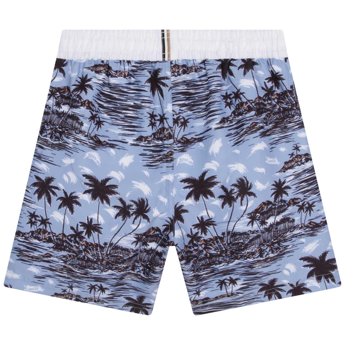 Boys Blue Swim Shorts