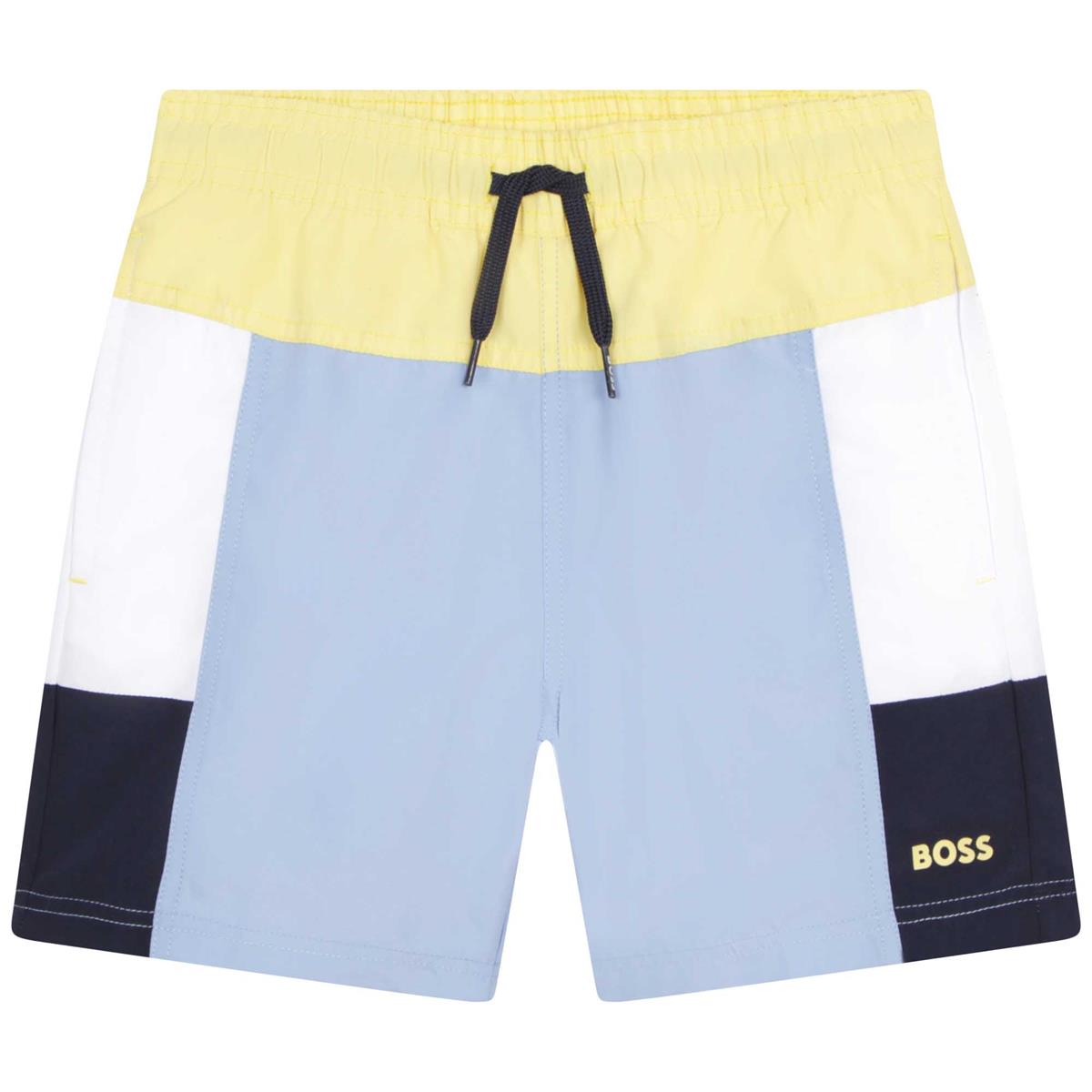 Boys Light Blue Swim Shorts