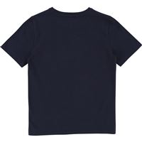 Boys Blue Cargo Printed Cotton Jersey T-shirt
