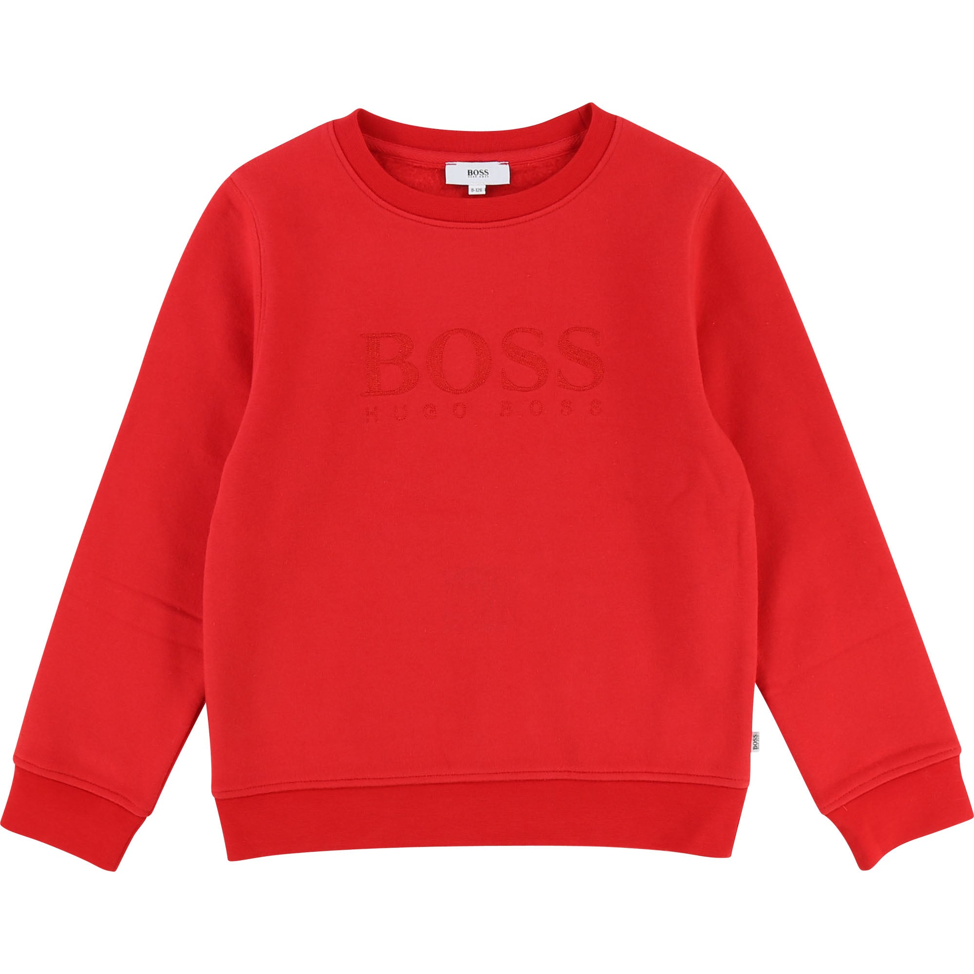 Baby Pop Red Cotton Sweatshirt