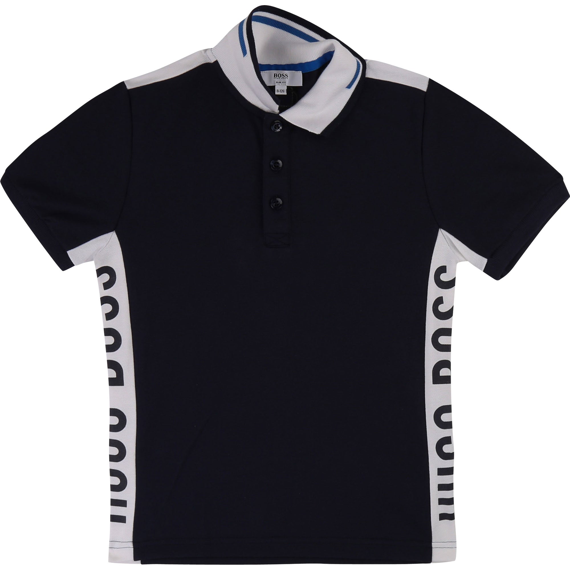 Boys Black Polo Cotton Shirt