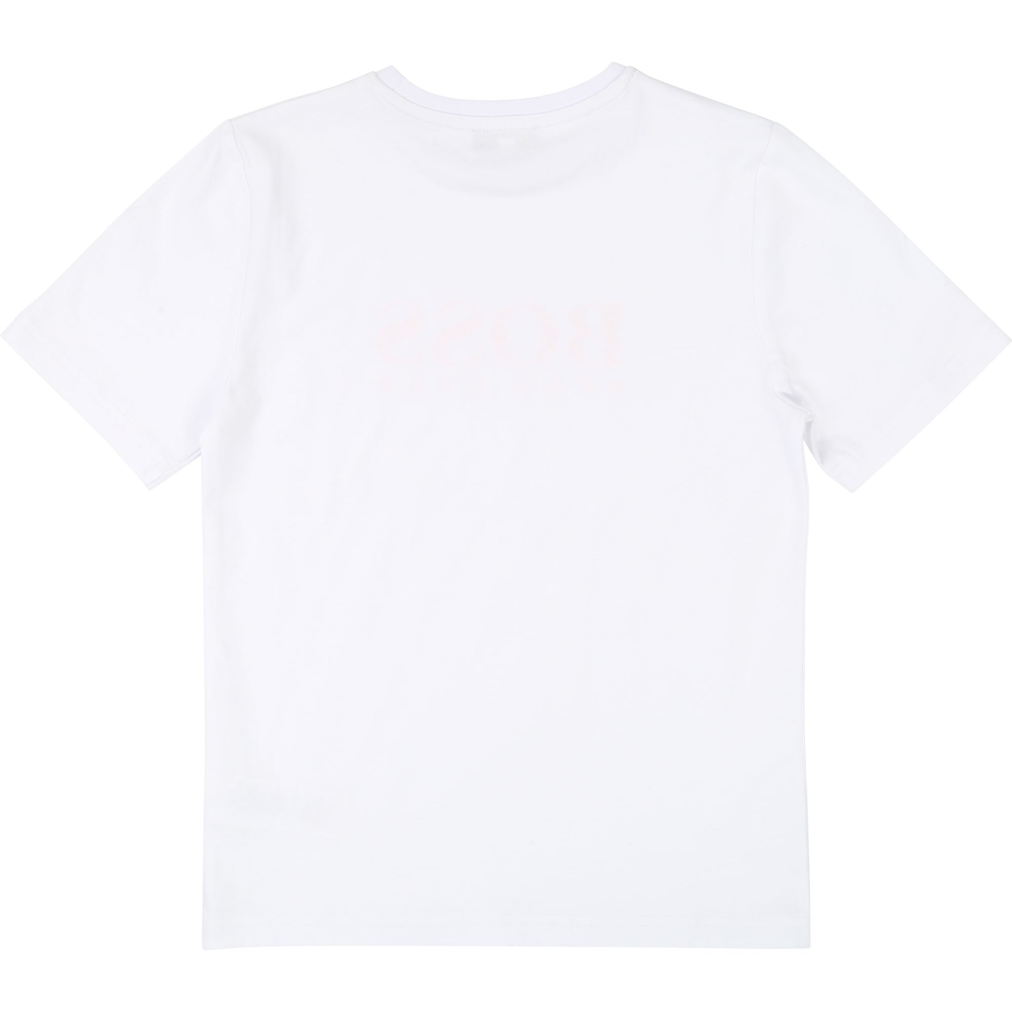 Boys White Cotton T-shirt