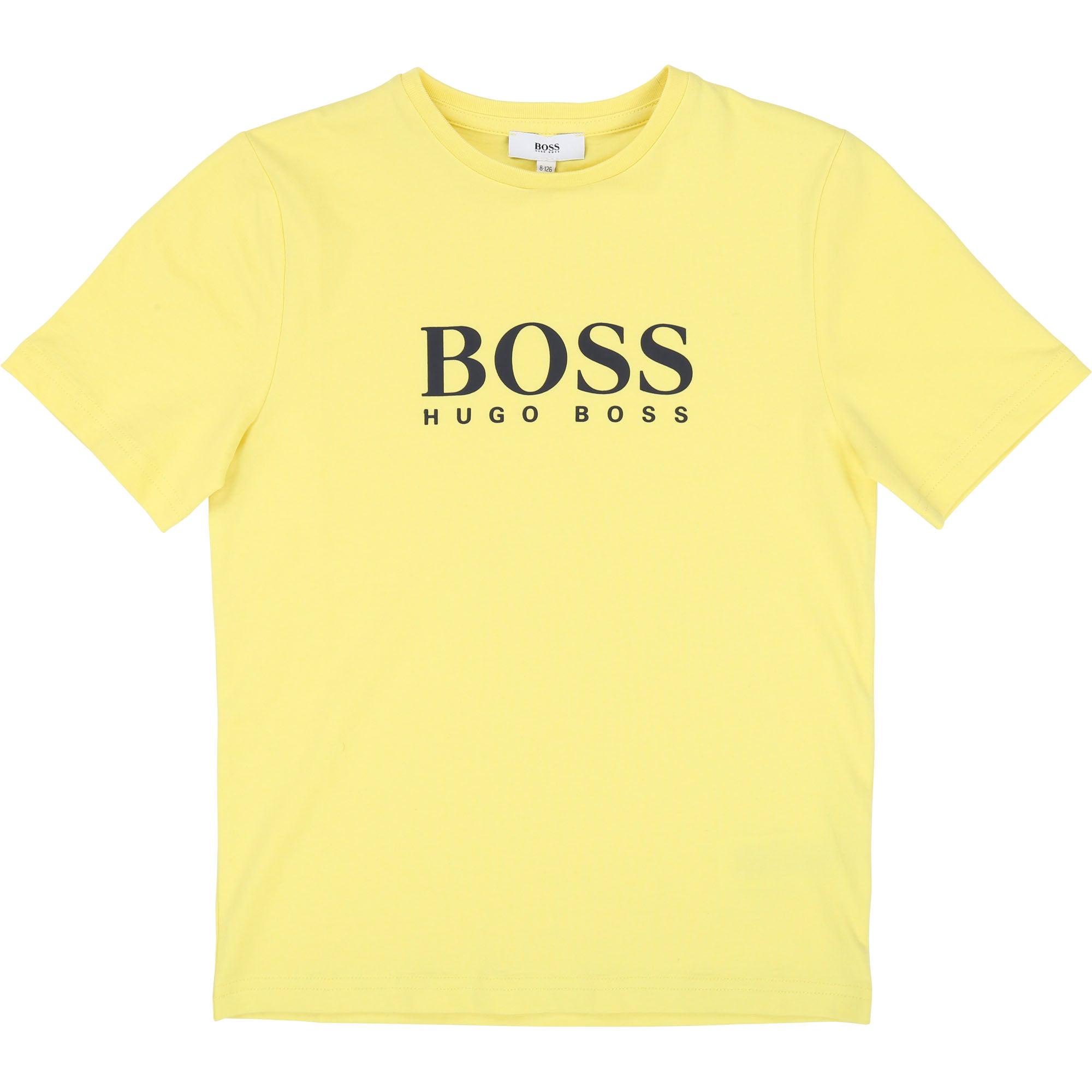 Boys Yellow Cotton T-shirt