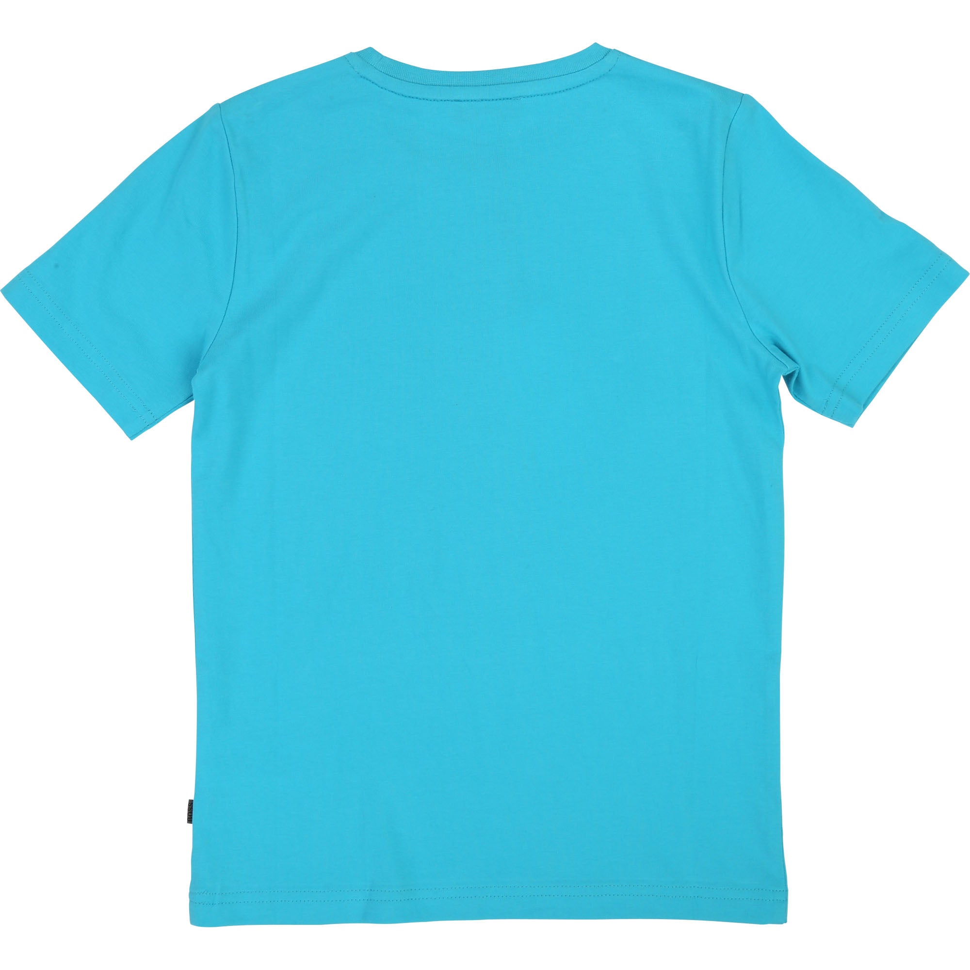 Boys Sky Blue Cotton T-shirt
