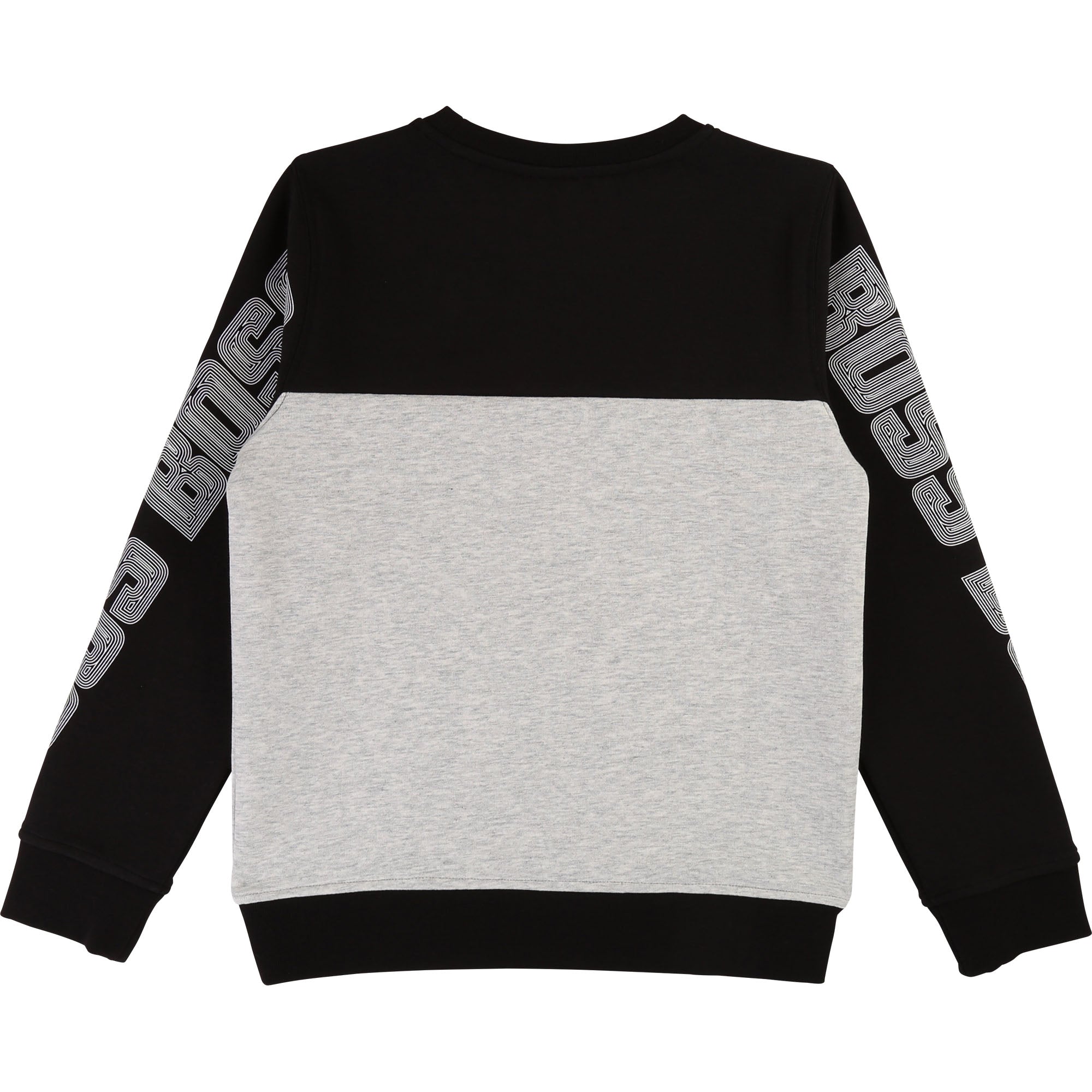 Boys Grey Cotton Sweater