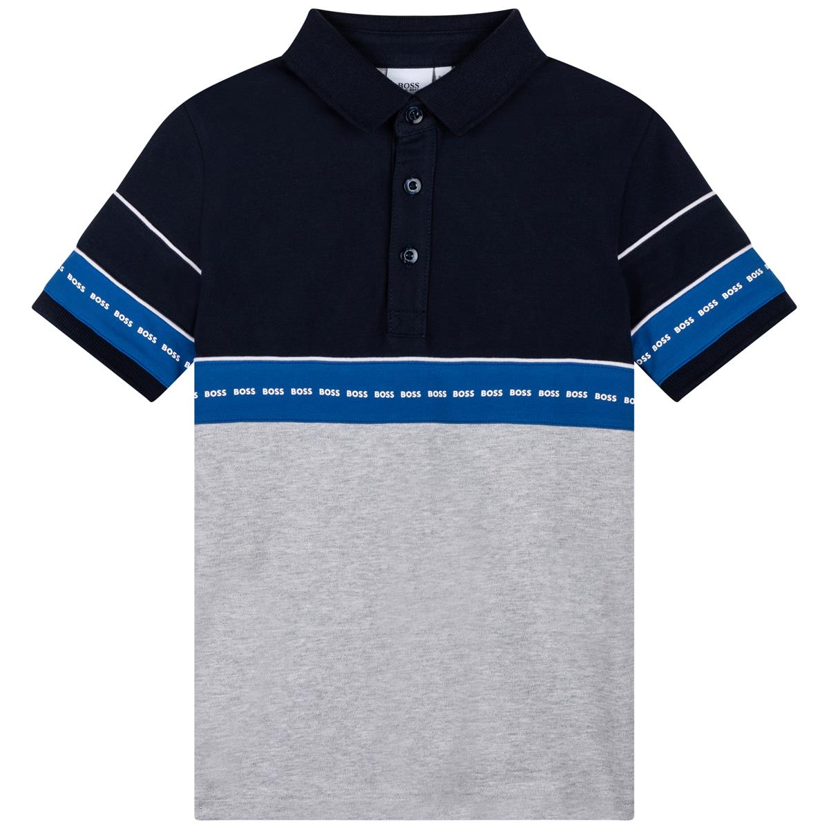 Boys Navy Polo Shirt