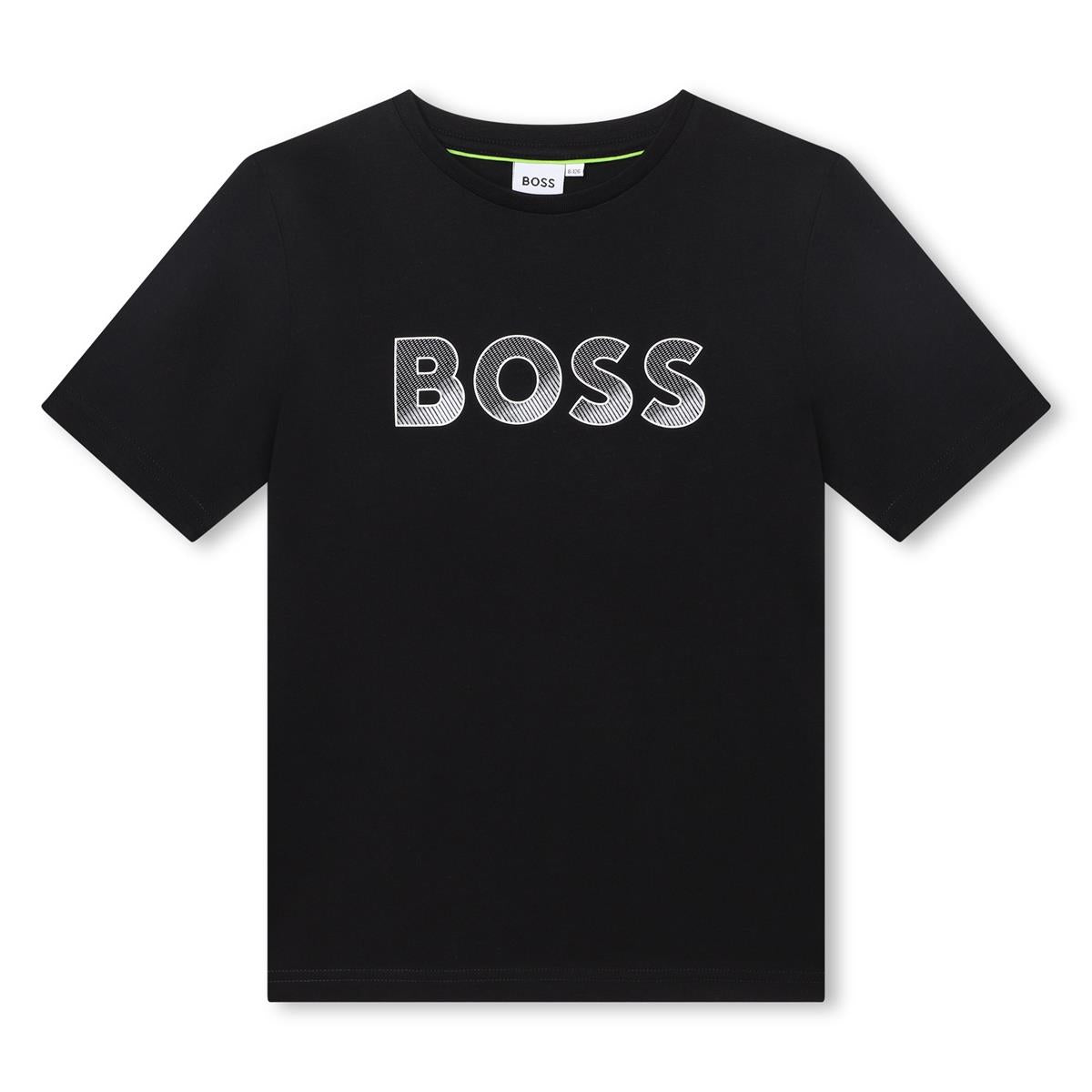 Boys Black Logo T-Shirt