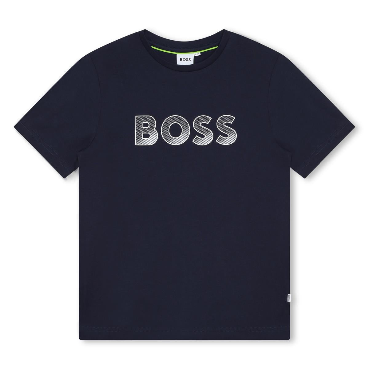 Boys Navy Logo T-Shirt