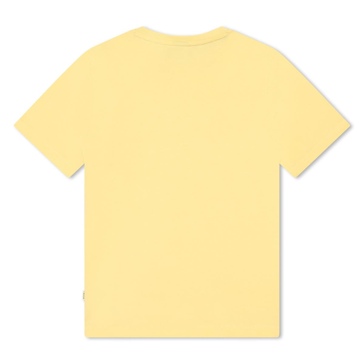 Boys Yellow Logo T-Shirt