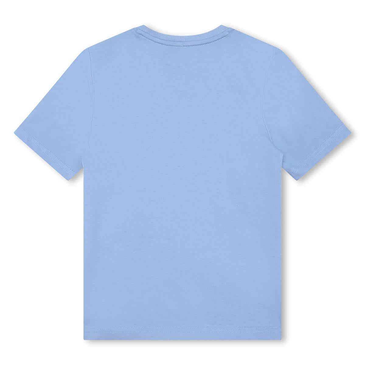 Boys Light Blue Logo T-Shirt