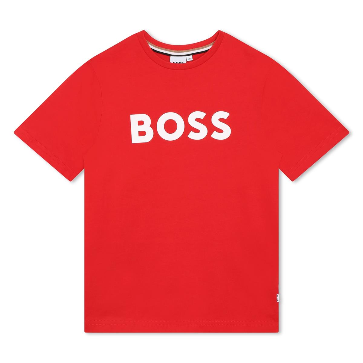 Boys Red Logo T-Shirt