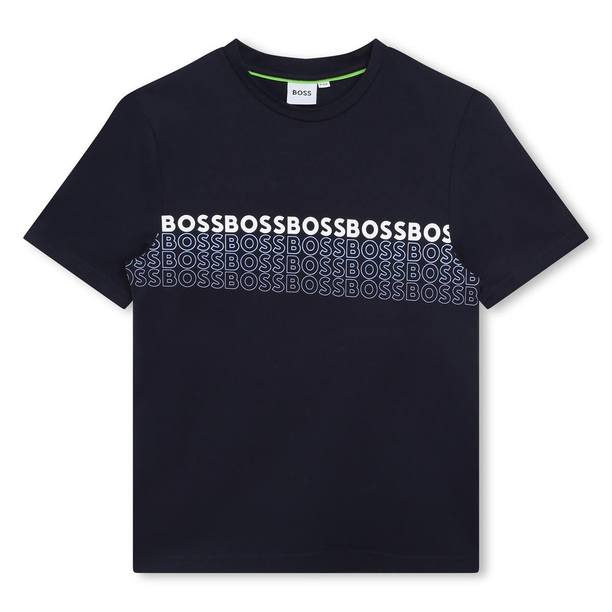 Boys Navy Logo T-Shirt