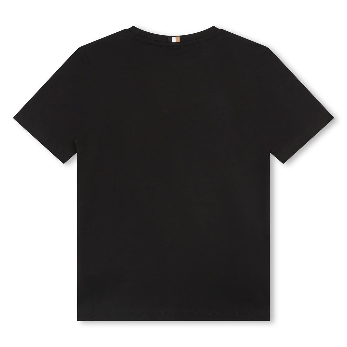 Boys Black Logo T-Shirt