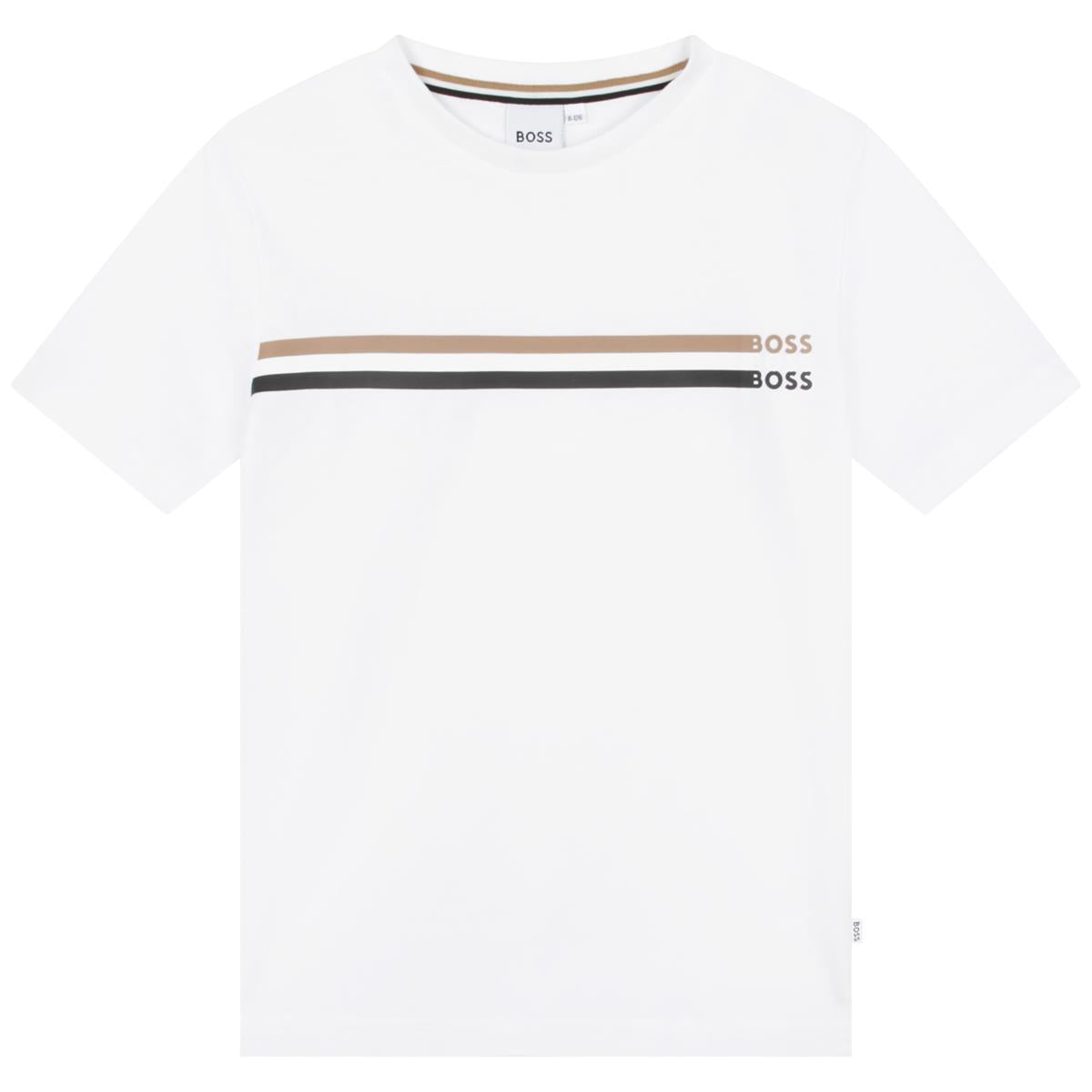 Boys White T-Shirt