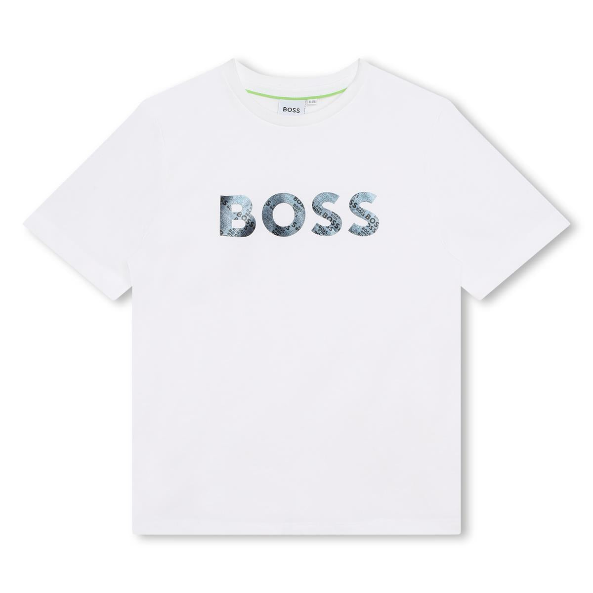 Boys White Logo T-Shirt