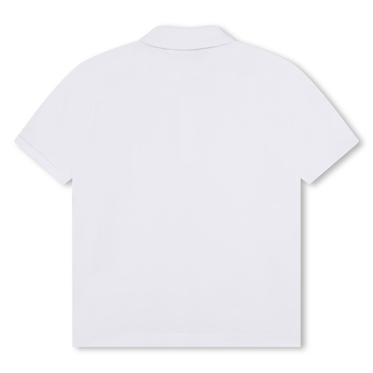 Boys White Polo Shirt