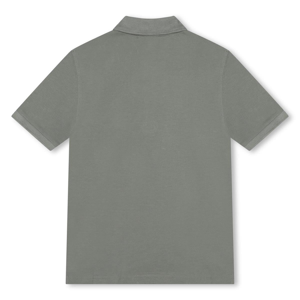 Boys Dark Green Polo Shirt