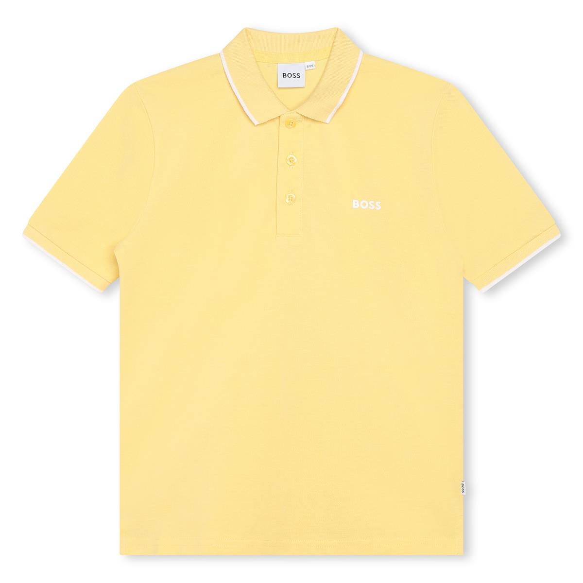 Boys Yellow Polo Shirt