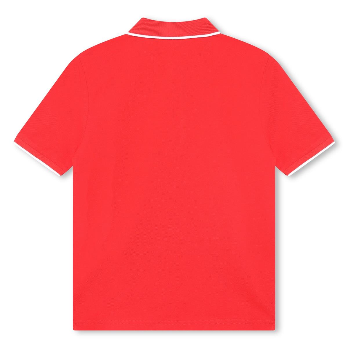 Boys Red Polo Shirt