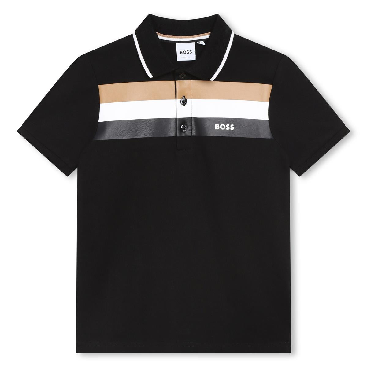 Boys Black Polo Shirt