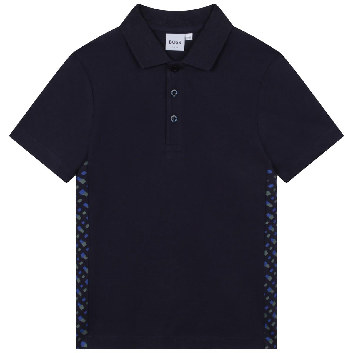 Boys Dark Blue Polo Shirt