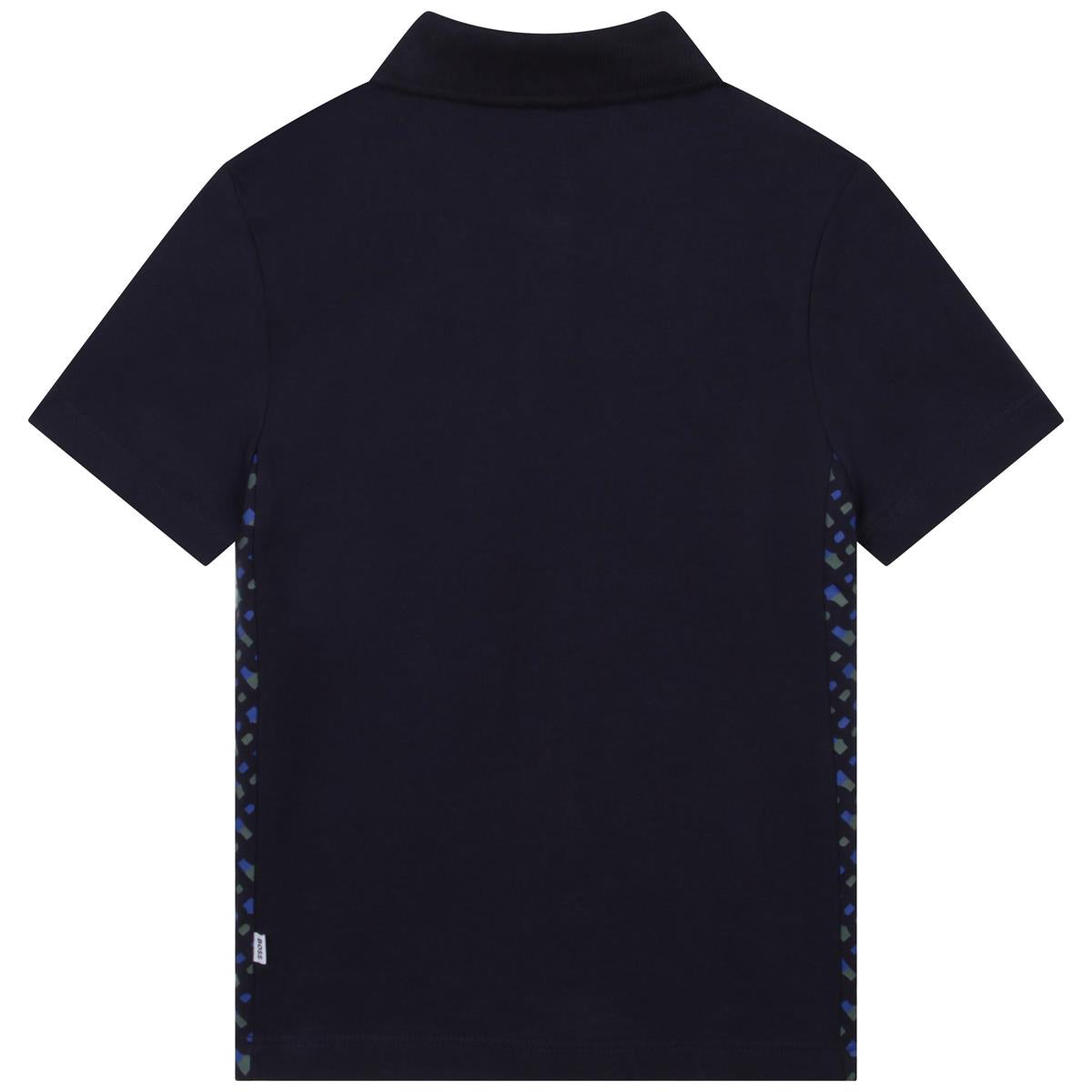 Boys Dark Blue Polo Shirt