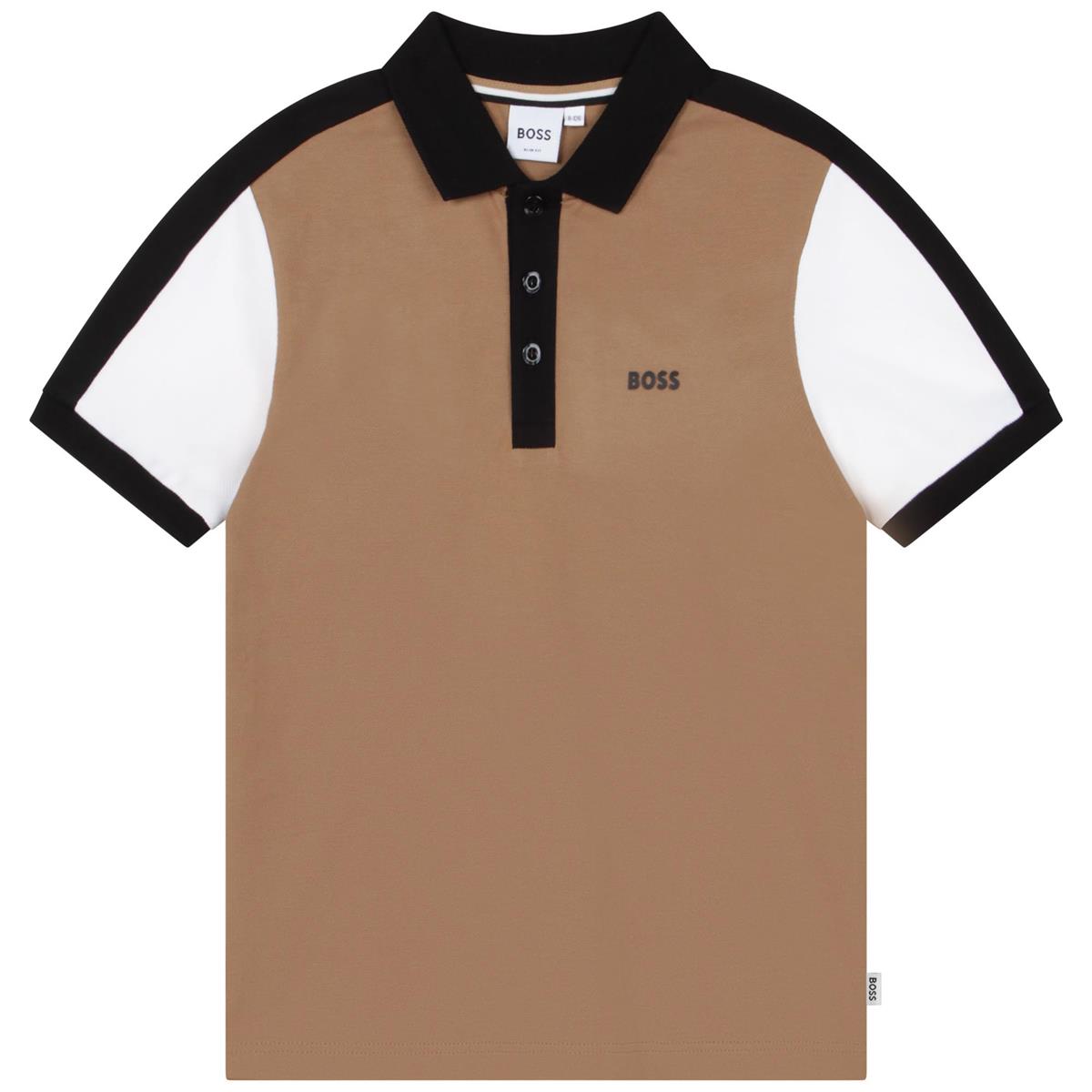 Boys Camel Polo Shirt