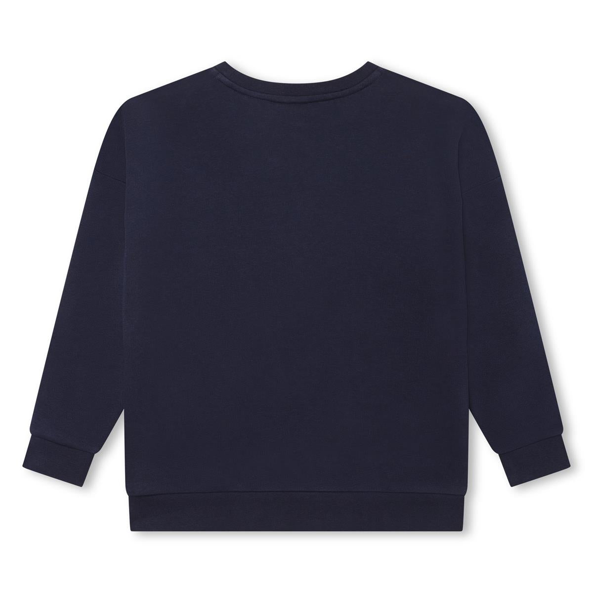 Boys Blue Logo Sweatshirt