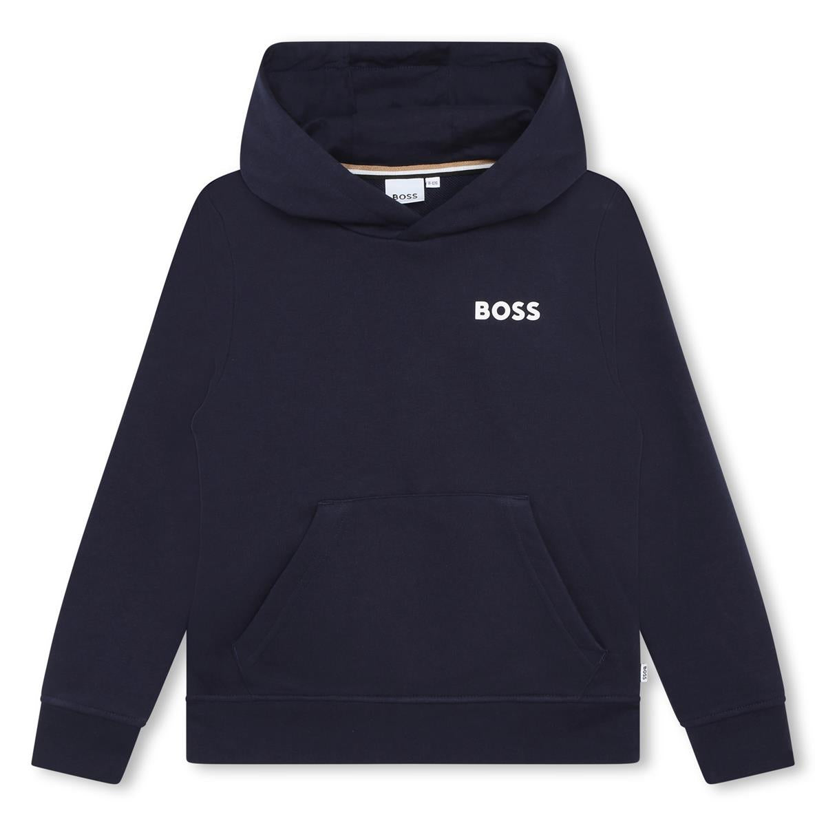 Boys & Girls Blue Hooded Sweatshirt