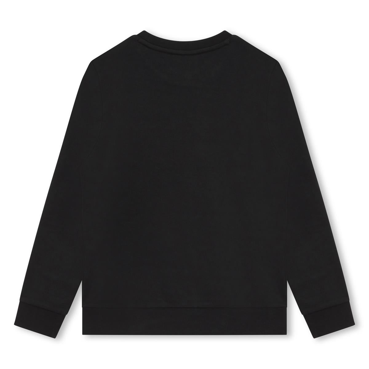 Boys Black Logo Sweatshirt