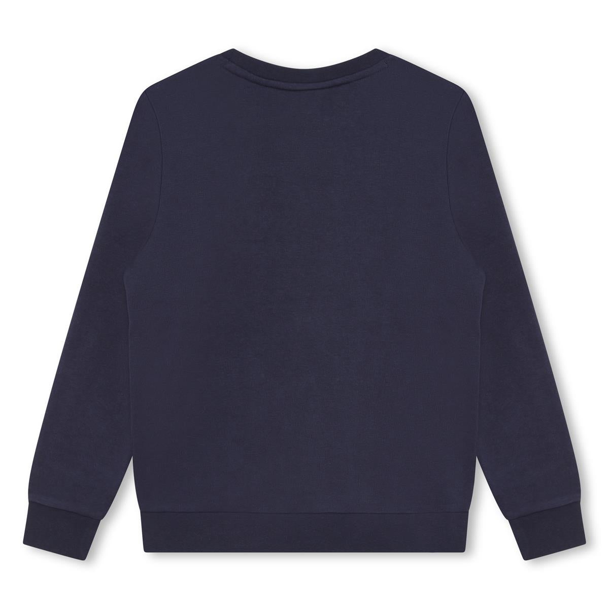 Boys Navy Logo Sweatshirt