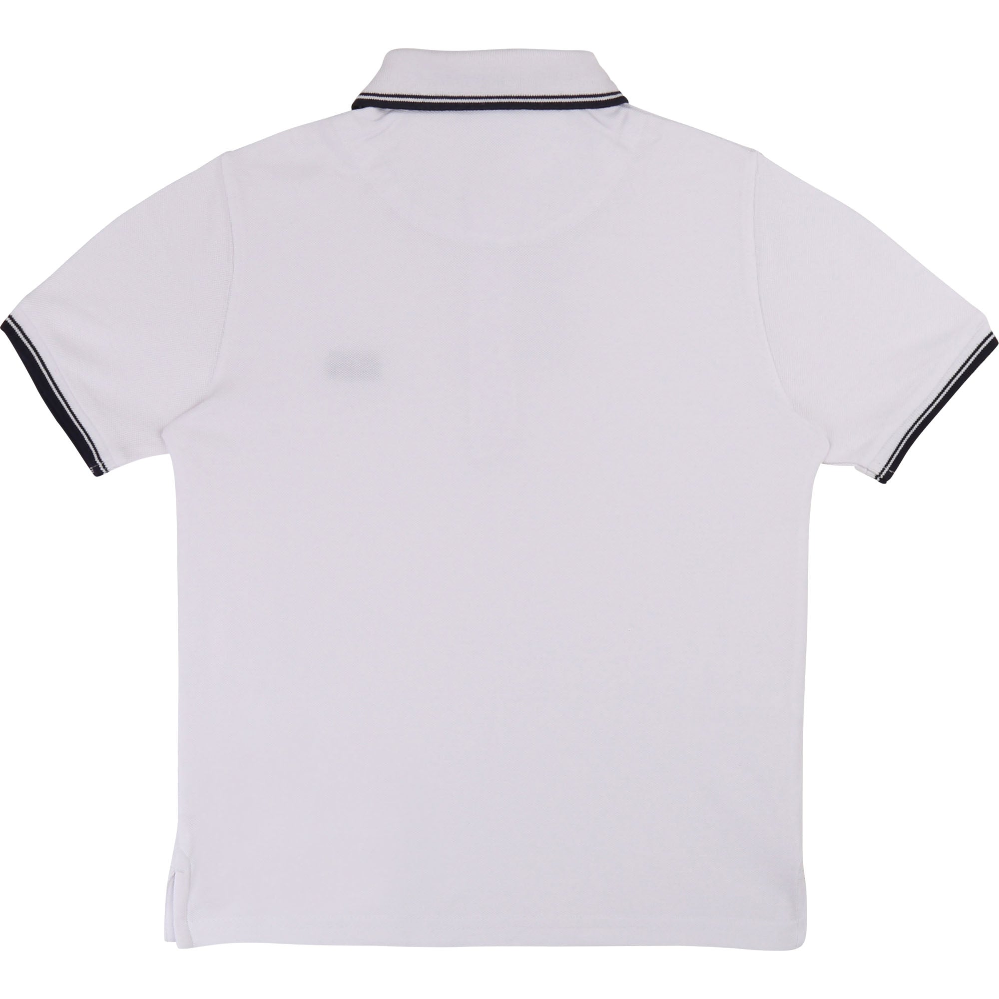 Boys White Polo Cotton Shirt
