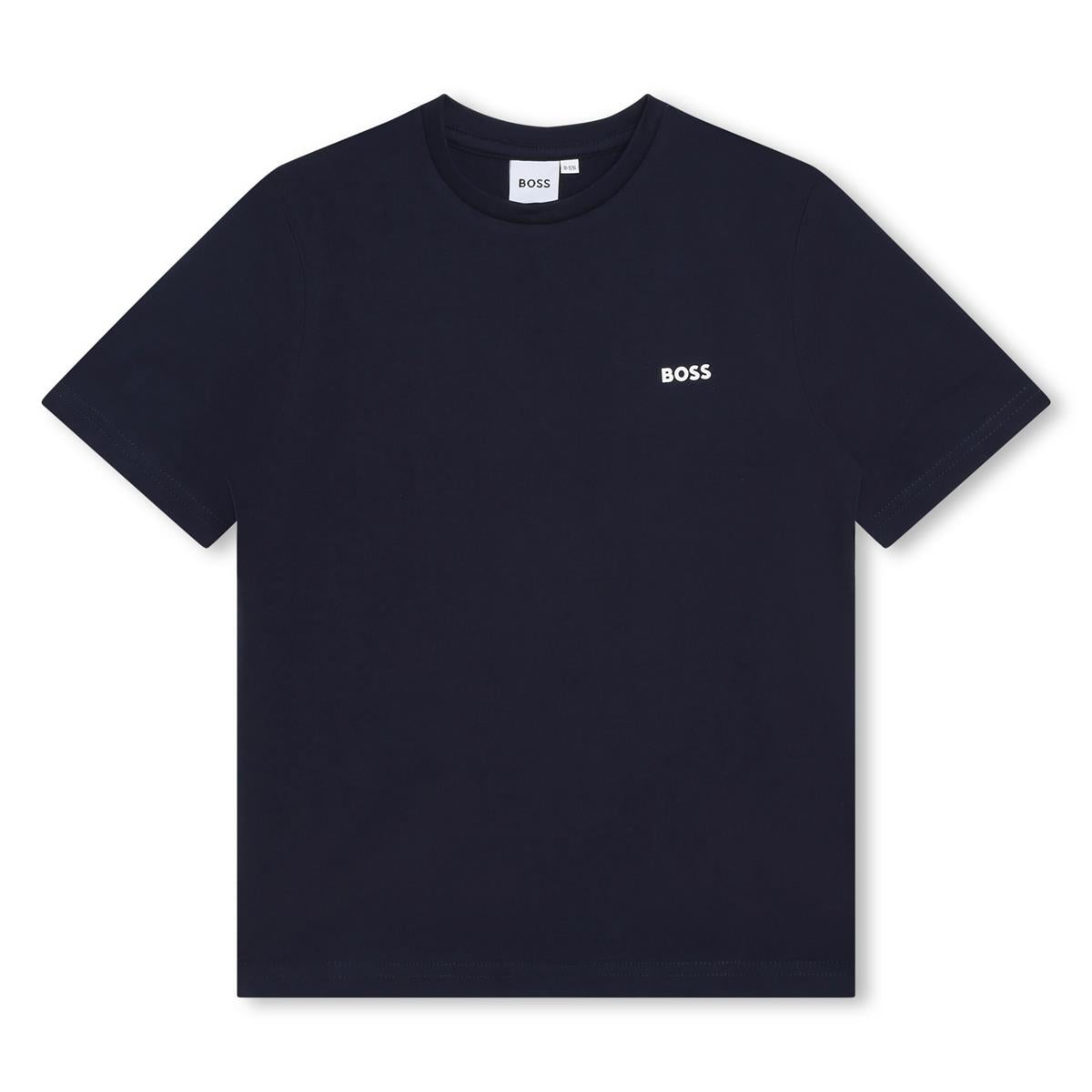 Boys Navy Logo T-Shirt