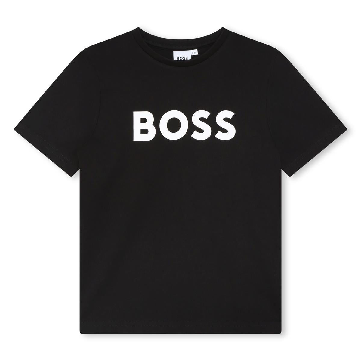 Boys Black Logo T-Shirt