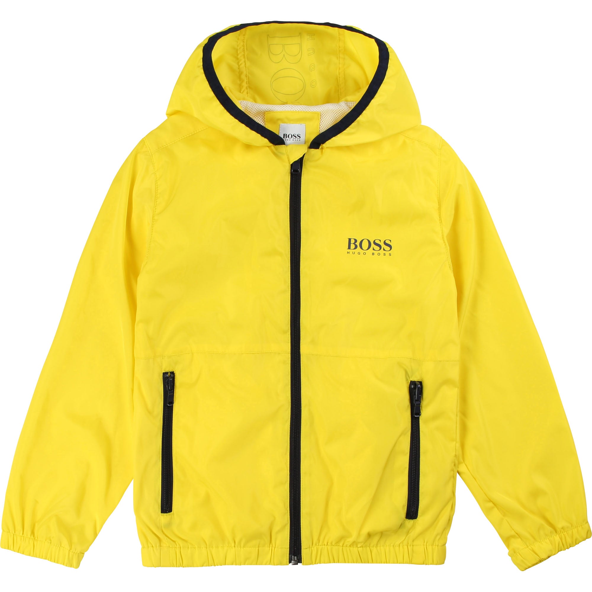 Boys Yellow Zip-up Jacket