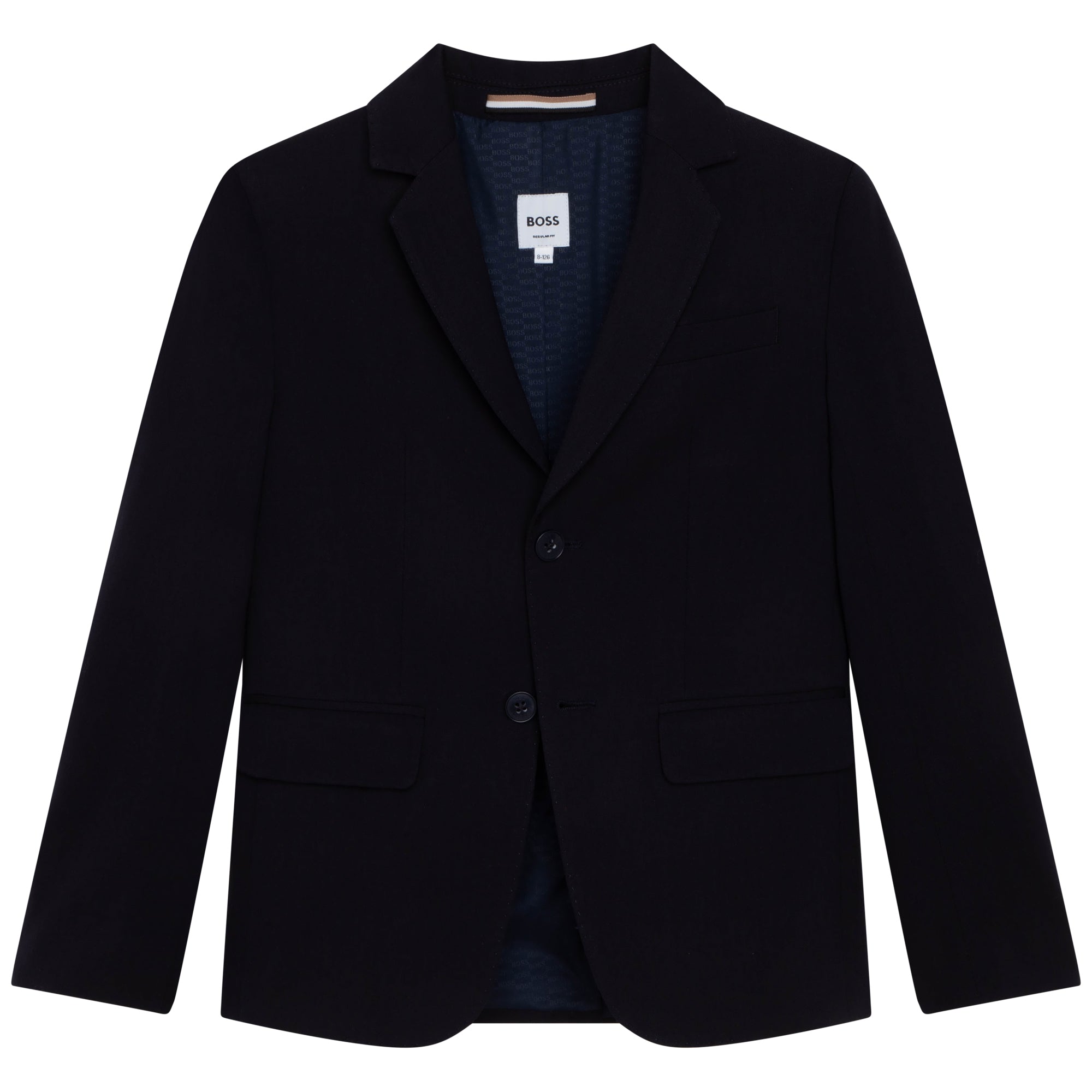 Boys Navy Suit Coat