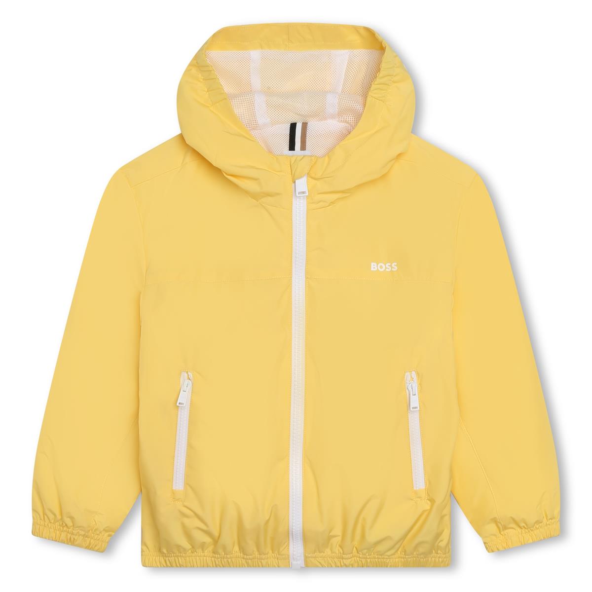 Boys & Girls Yellow Zip-Up Jacket