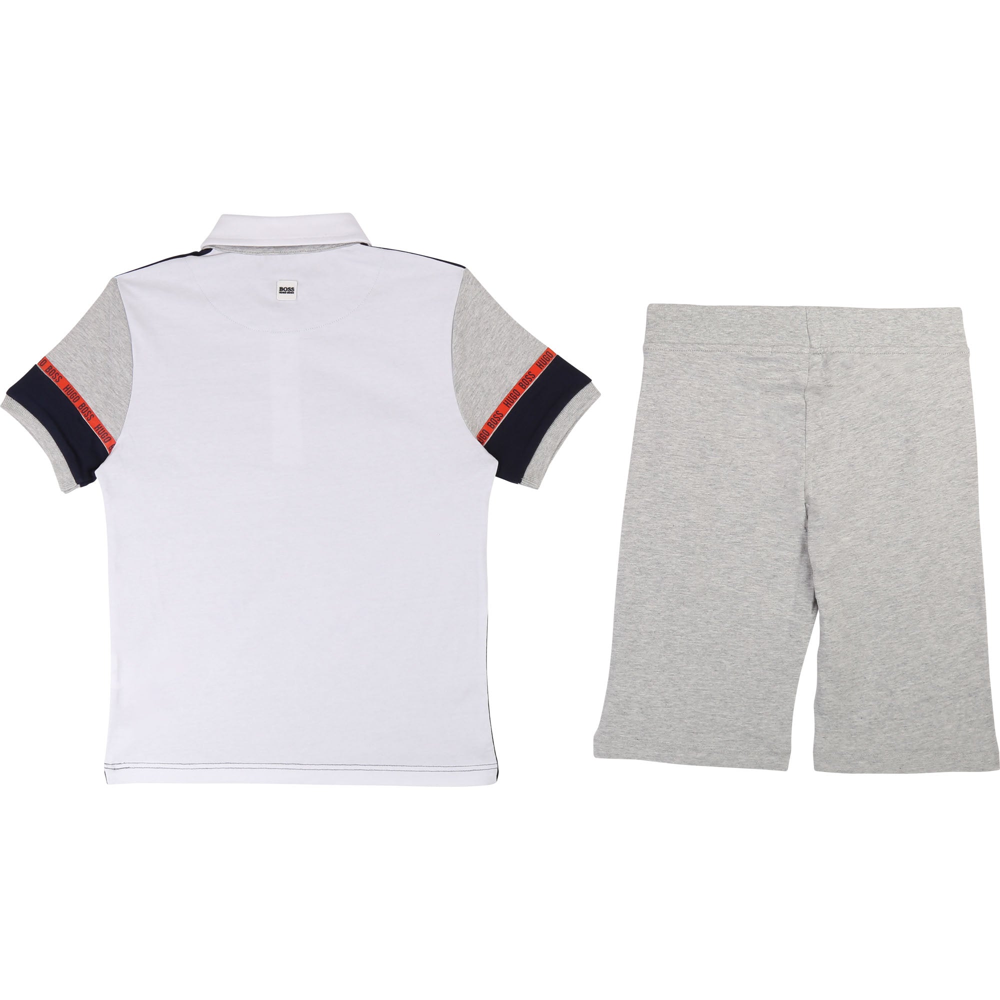 Boys Blue & Grey Polo Cotton Sets
