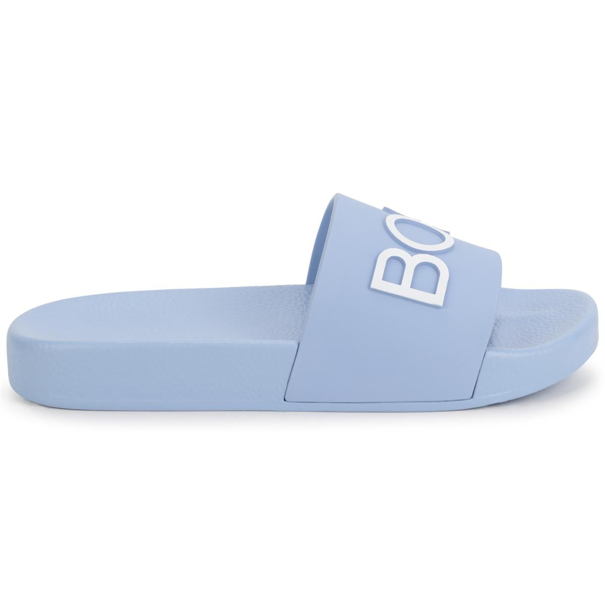 Boys Blue Logo Sandals