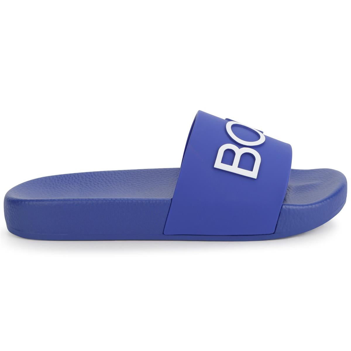 Boys Blue Logo Sandals