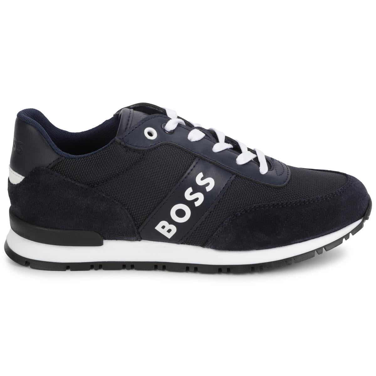 Boys Blue Logo Shoes