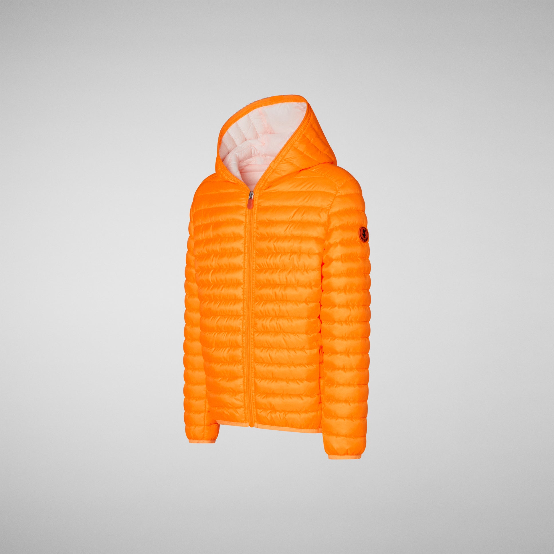 Boys & Girls Fluo Orange Padded Jacket