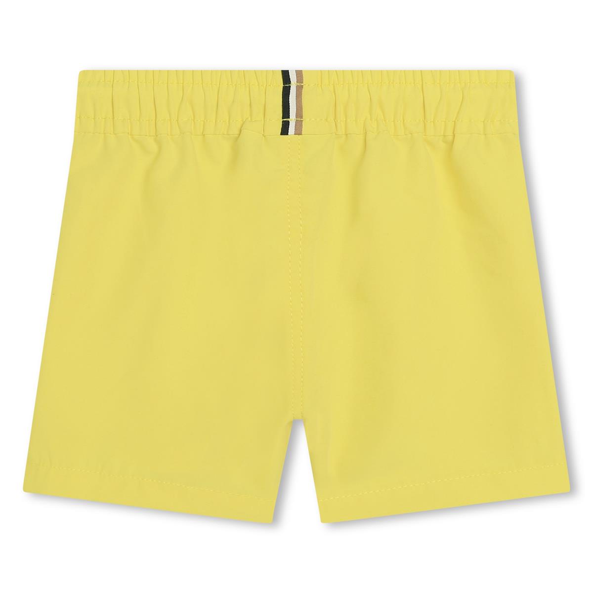 Baby Boys Yellow Swim Shorts